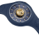 Versus Versace Fire Island Lion Blue Silicone Strap Watch
