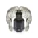 Philipp Plein The Hexagon Chrono Black Silicone Strap Watch