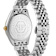 Date Superlative Silver Dial Crystal Watch