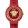Medusa Pop Red Dial Silicone Watch