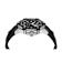 Urban Pulse Black Dial Silicone Strap Watch