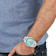 V-Code GMT Blue Sunray Dial Stainless Steel Bracelet Watch