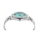 Queen Crystal Blue Dial Stainless Steel Bracelet Watch