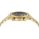 Greca Logo Mens Watch IP Yellow Gold Case Black Guilloché Dial IP Yellow
Gold Bracelet