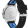 Rampage Stainless Steel Case Silicone Strap Watch