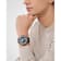 Plein Chrono Royal Gray Sunray Dial Silicone Watch