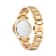 Plein Majesty White Dial Yellow Stainless Steel Crystal Watch