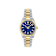 Versace Millenyium Blue Dial Two-tone Stainless Steel Bracelet Watch