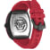 The $keleton Silicone Strap Mens Watch