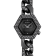 Philipp Plein The Hexagon Groumette Black Stainless Steel Bracelet Watch
