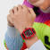 The $keleton Silicone Strap Mens Watch