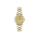 Versace Reve Womens Watch Two Tone Case Gold Guilloché Dial Two Tone Bracelet