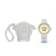 Medusa Pop White Dial Silicone Watch