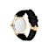 Plein Underdog Black Dial Silicone Watch