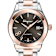 Ferragamo 1927 Black Dial Two-tone Stainless Steel Automatic Watch