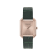 Ferragamo Crystal Calf Leather Strap Womens Watch