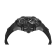Urban Pulse IP Black Case Silicone Strap Watch