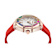 Plein Lady Royal Crystal Silver Dial Silicone Strap Watch