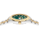 Missoni Classic Green Dial Two-tone Bracelet Watch