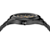 V-Code GMT Black Sunray Dial Black Stainless Steel Bracelet Watch