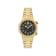 Greca Logo Mens Watch IP Yellow Gold Case Black Guilloché Dial IP Yellow
Gold Bracelet