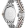 Date Superlative Blue Dial Crystal Watch
