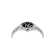 Date Superlative Black Dial Stainless Steel Crystal Watch