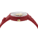 Medusa Pop Red Dial Silicone Watch