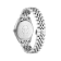 Date Superlative Black Dial Stainless Steel Crystal Watch
