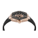 The $kull Spikes Black Dial Silicone Strap Watch