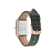 Ferragamo Crystal Calf Leather Strap Womens Watch