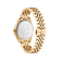 Date Superlative Yellow Dial Yellow Stainless Steel Crystal Watch
