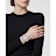 V-Chrono Square Silver Tone Dial Stainless Steel Bracelet Watch