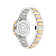 V-Chrono Square Green Dial Two-tone Stainless Steel Bracelet Watch