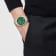 Versace Anteo Green Dial Bracelet Watch