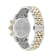 Versace Chrono Master Mens Watch Two Tone Case Green Guilloché Dial Two
Tone Bracelet