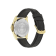 Versace Anteo IP Yellow Case Leather Watch