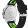 Rampage Black Dial Silicone Strap Watch