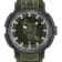 Tiger Power Black Case and Dial Silicone Strap Watch
