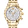 Versace Hellenyium White Sunray Dial Chrono Bracelet Watch