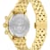 Hellenyium Chrono Petite Yellow Stainless Steel Bracelet Watch