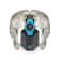 The $kull Scuba Duba Edition Silicone Strap Mens Watch