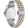 Philipp Plein Date Superlative Two-tone Bracelet Watch