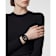 Versace Dominus Ecoceramic Black Dial Watch