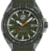 Urban Pulse Green Dial Silicone Strap Watch