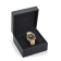 Greca Logo Mens Watch IP Yellow Gold Case Black Guilloché Dial IP Yellow
Gold Bracelet