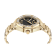 Plein Lady Royal Crystal Black Dial IP Yellow Bracelet Watch