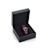 V-Dome Aluminum Bracelet Burgundy Dial Watch