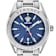 V-Code GMT Blue Sunray Dial Stainless Steel Bracelet Watch