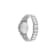 Ferragamo Sapphire Logo Black Matte Dial Stainless Steel Bracelet Watch